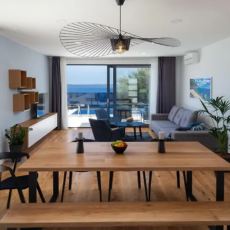 Mira With Fantastic Sea View Villa Makarska